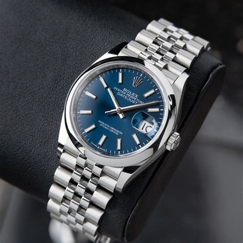 rolex day-date 36 blue dial|Rolex perpetual day date 36.